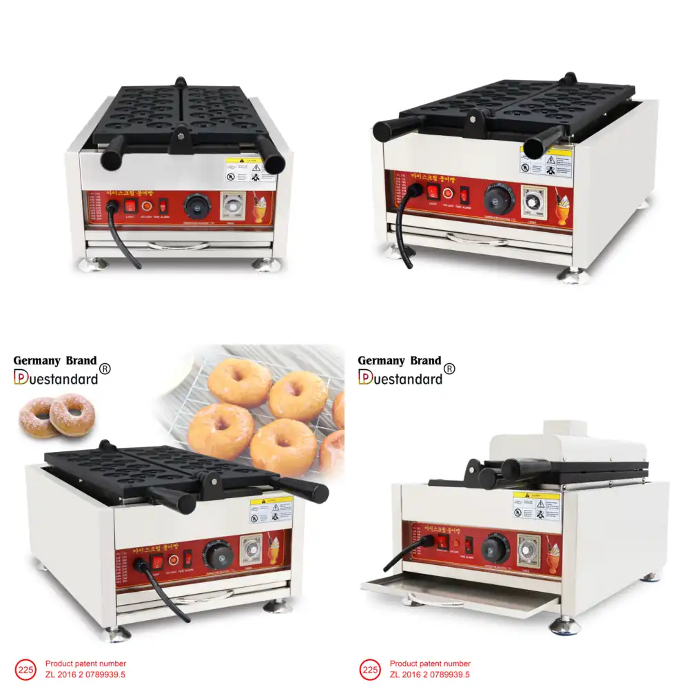 Mini Waffle Maker Machine - Máquina Comercial para Hacer Waffles, Mini