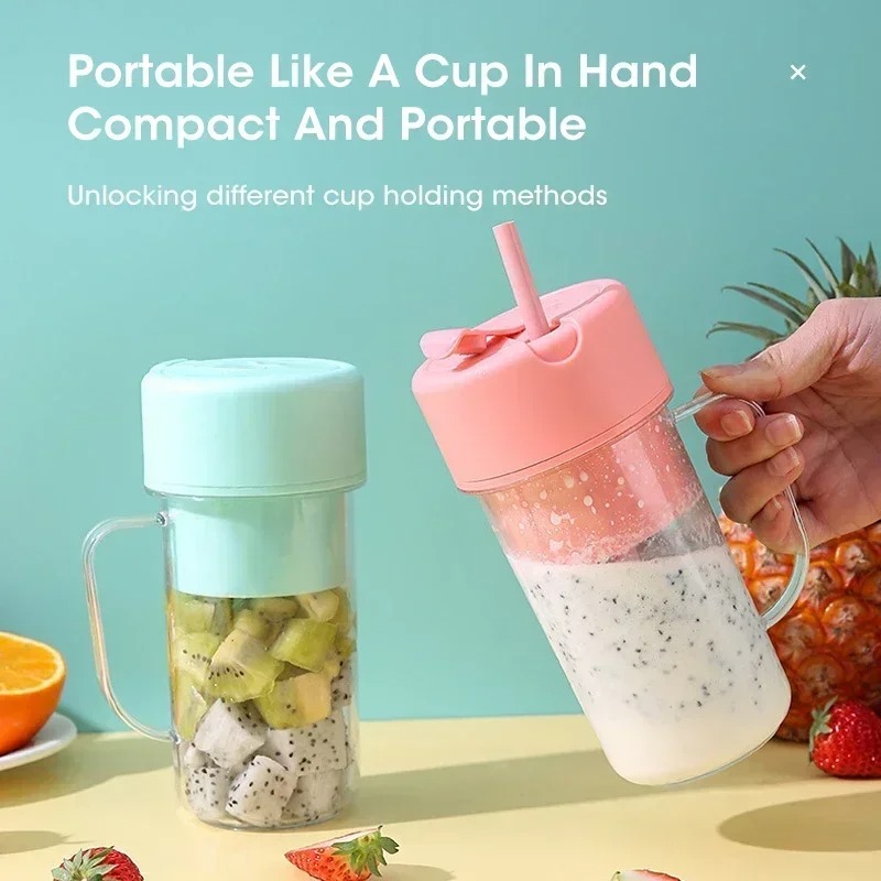 Mini Licuadora Portátil Recarg - Portable Blender Usb Rechargeable reseña y precio