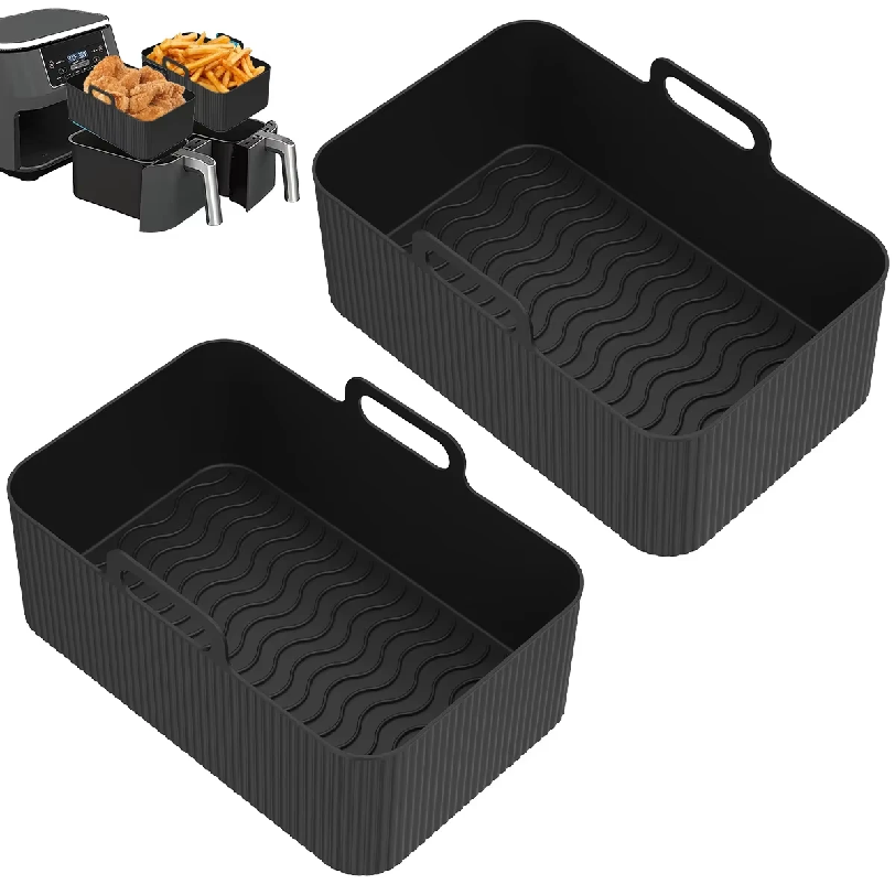 2 Piezas de Recipientes de Sil - Air Fryer Silicone Pot Liner reseña y precio
