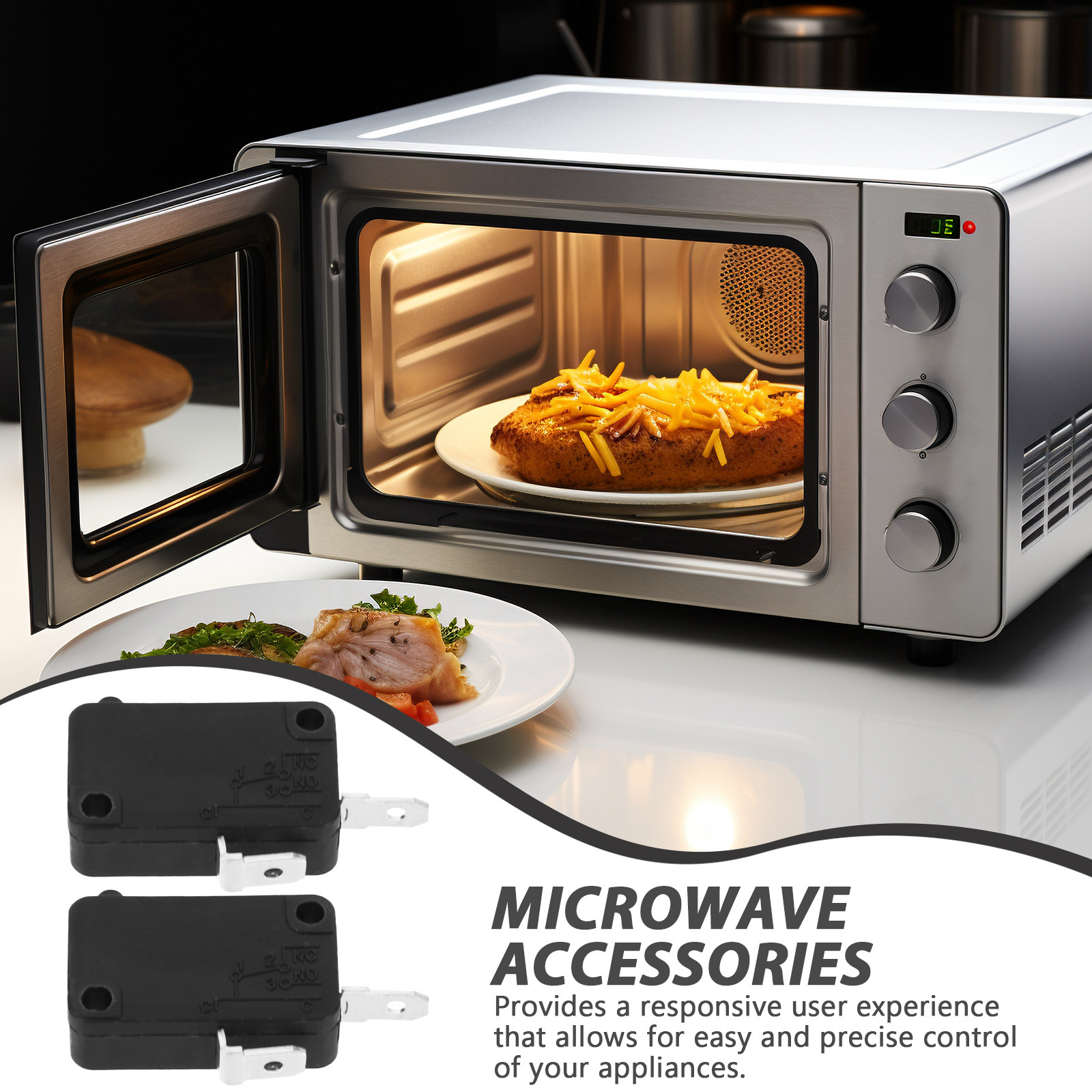 2 unidades de microinterruptor - Home Appliances reseña y precio