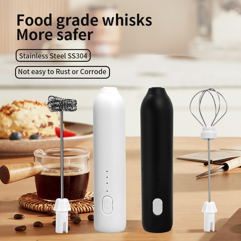 Espumador de café eléctrico 2  - Electric Milk Frother Handheld reseña y precio
