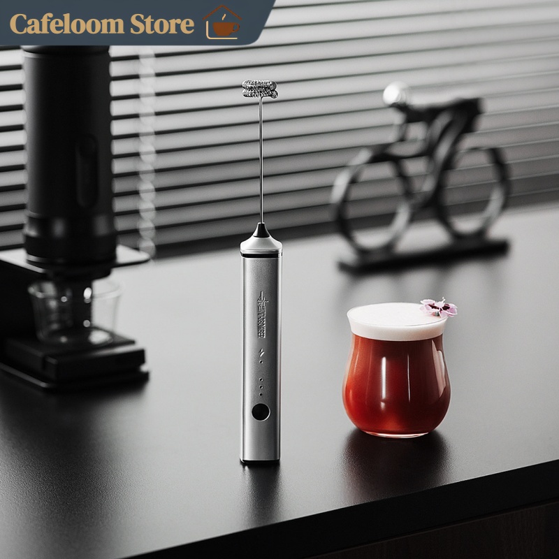 Espumador de Leche Eléctrico M - Electric Milk Frother Handheld reseña y precio