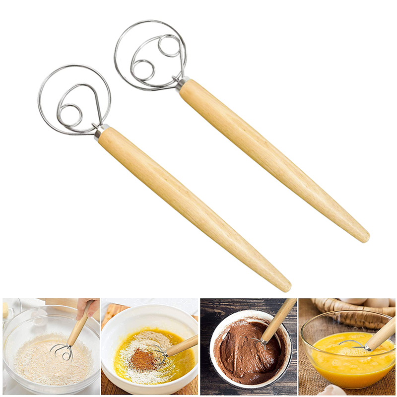 Batidor de masa danés de mano  - Immersion Hand Blender Set reseña y precio