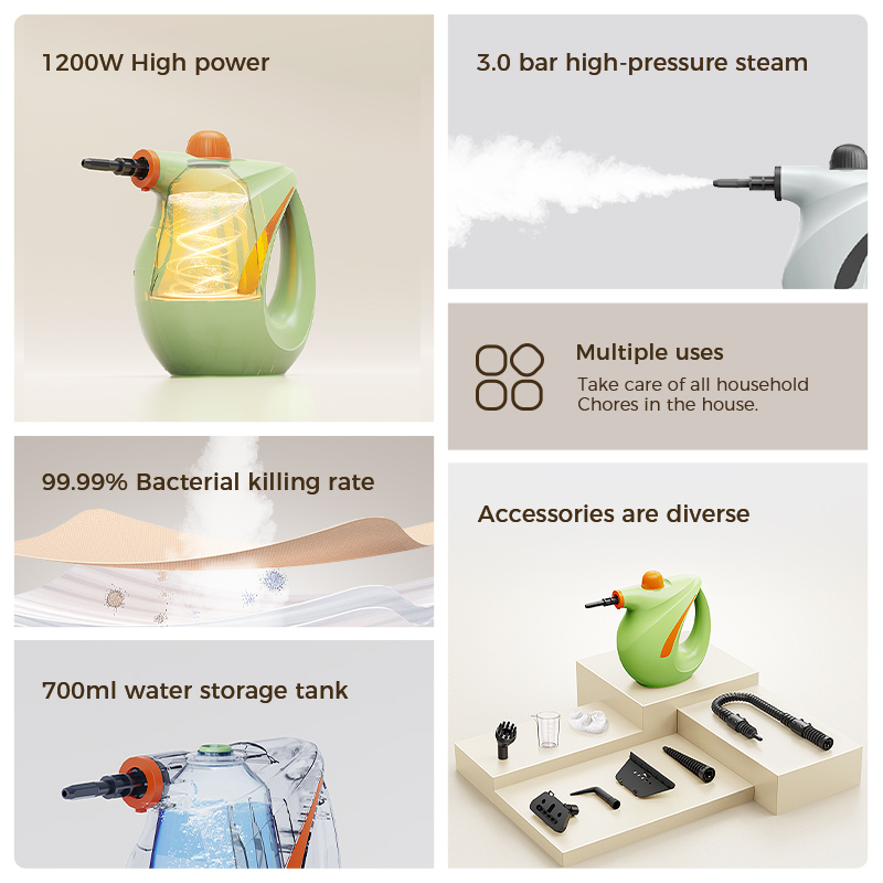 Limpiador a Vapor para Electro - Kitchen Appliances reseña y precio