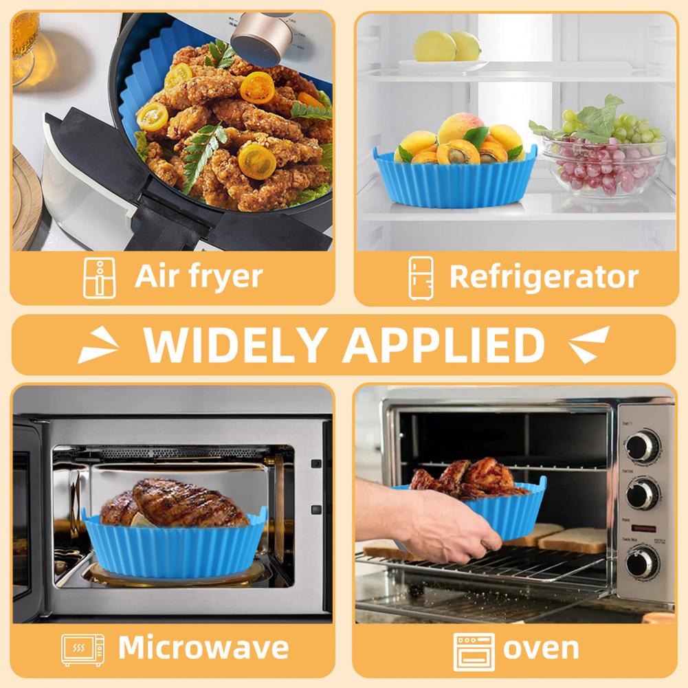 Olla de silicona para freidora - Air Fryer Silicone Pot Liner reseña y precio