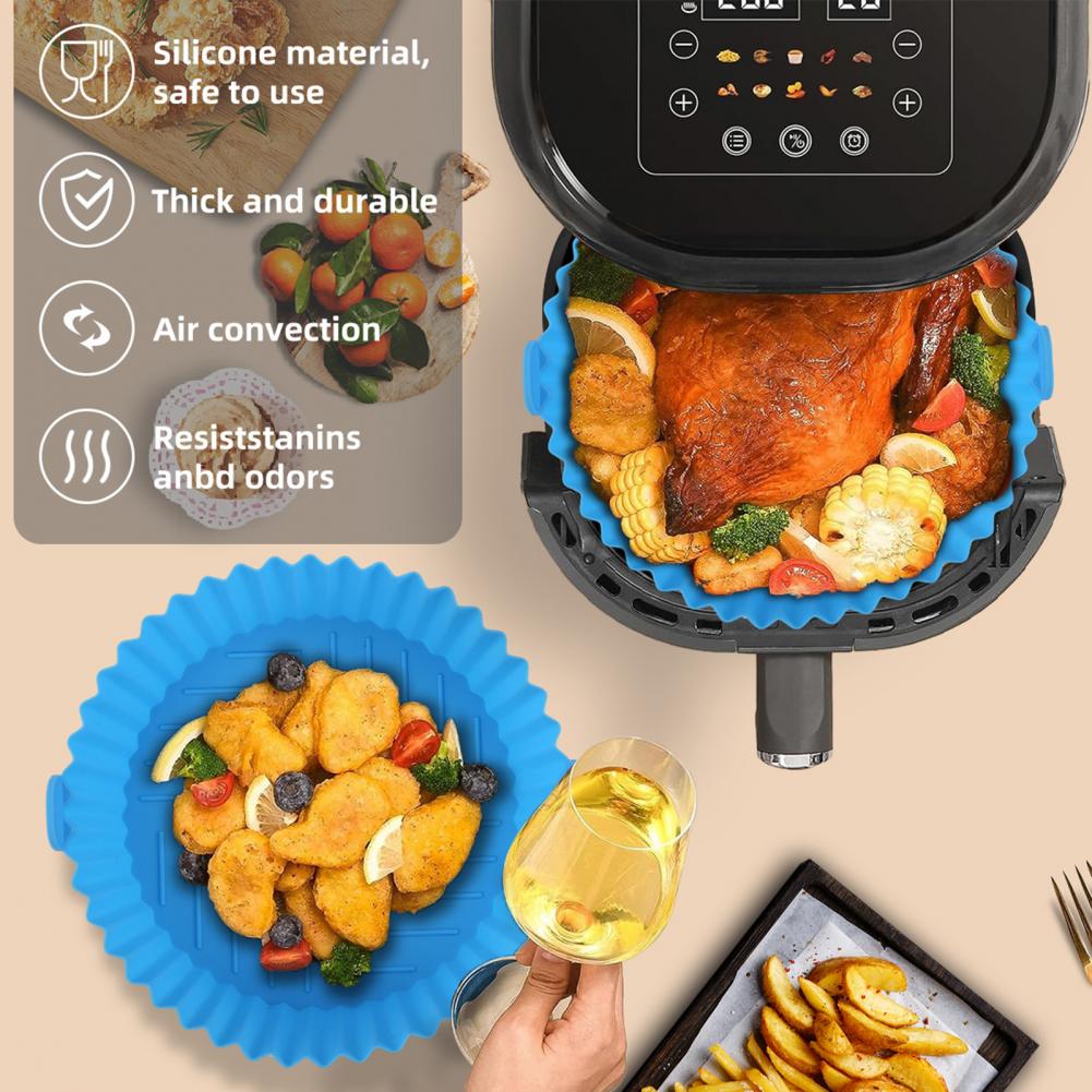 Olla de silicona para freidora - Air Fryer Silicone Pot Liner reseña y precio