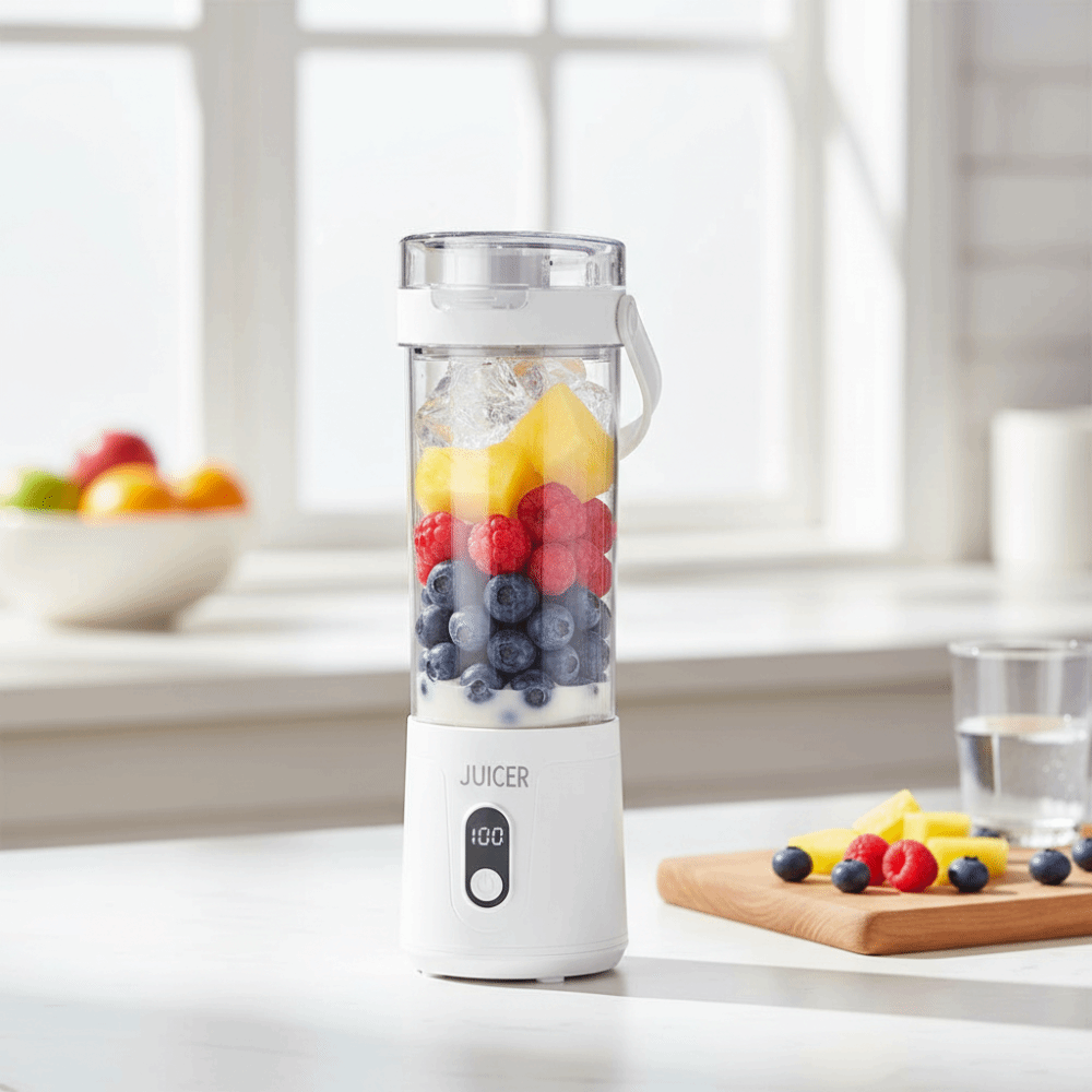 Licuadora portátil de 600ML de - Portable Blender Usb Rechargeable reseña y precio