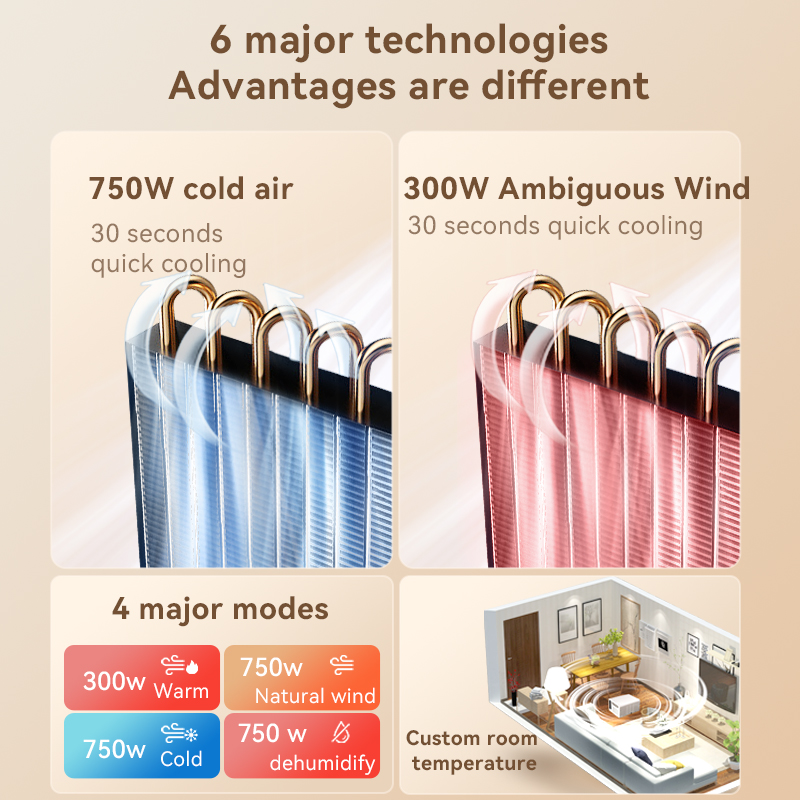 Funciones de aire frío y calie - Air Conditioners reseña y precio
