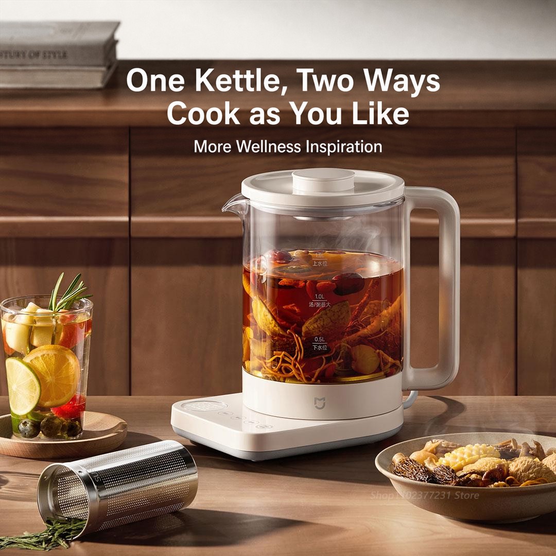 Nueva tetera eléctrica de vidr - Electric Kettle Temperature Control reseña y precio