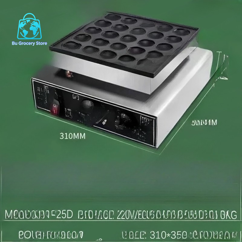 Máquina Eléctrica para Hacer M - Mini Waffle Maker Machine reseña y precio